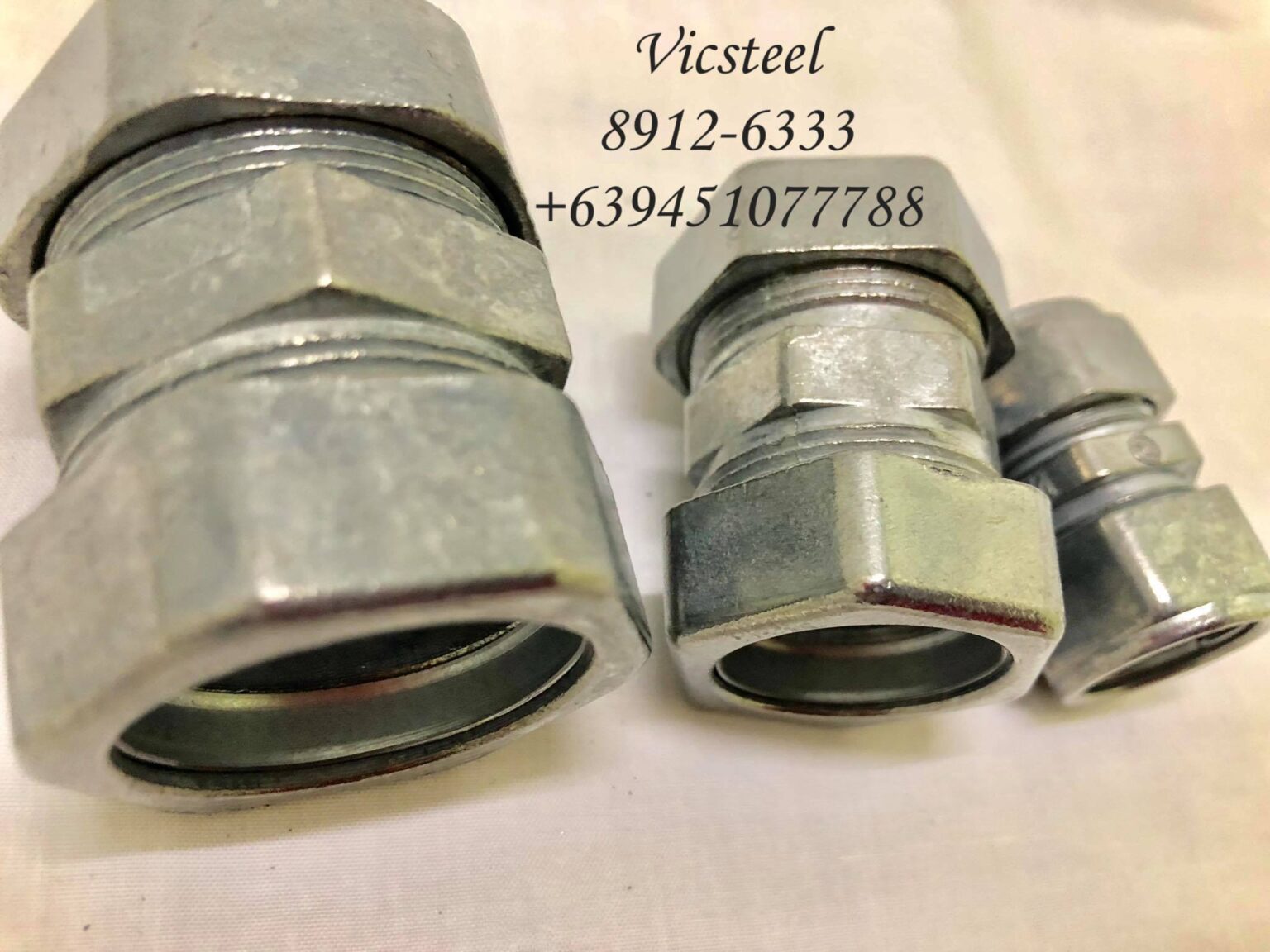 EMT Fittings EMT Coupling Compression Type Vicsteel emt-fittings-emt-coupling-compression-type-vicsteel
