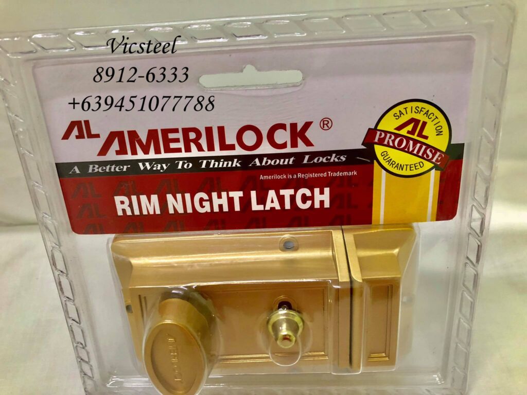 Amerilock Rim Night Latch Vicsteel 3662